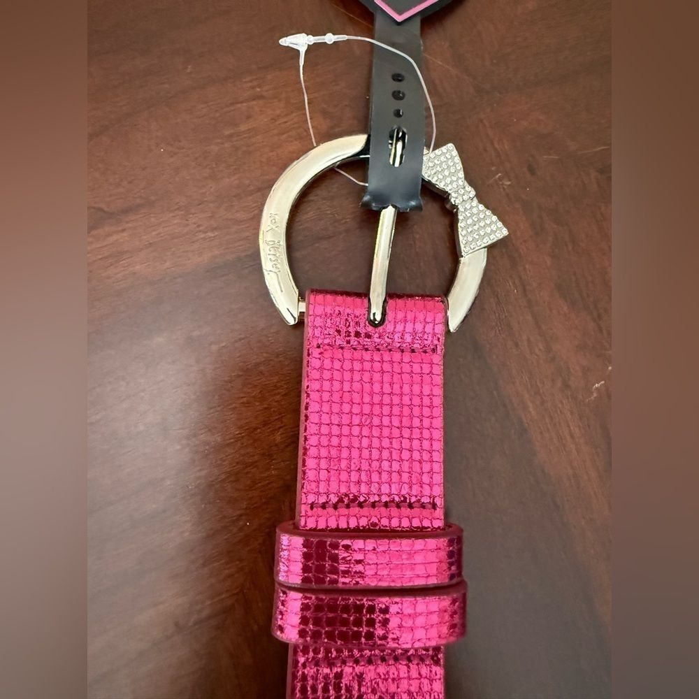 Betsey Johnson Bow Belt